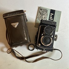 Yashica-Mat Copal MXV TLR Camera 80mm F3.2/3.5 with Leather Case Vintage