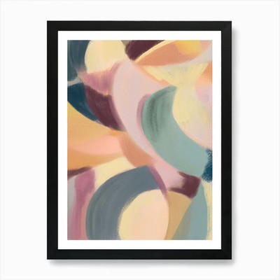 Simply colors no 3 Kunstdruck gerahmt Wandbild Poster Leinwanddruck Bild
