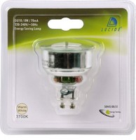 Lucide Cfl Bulb - Energiesparbirne - Ø 5 Cm - GU10 - 1X8W 2700K - Weiß