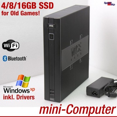 MINI COMPUTER PC FOR WINDOWS XP 3D ATI 2x RS-232 QUAKE II UNREAL TOURNAMENT