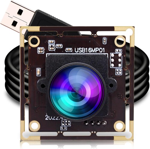 ELP 16mp Wide Angle USB Camera for Computer 180degree Fisheye Lens Webcam... - 第 1/9 張圖片