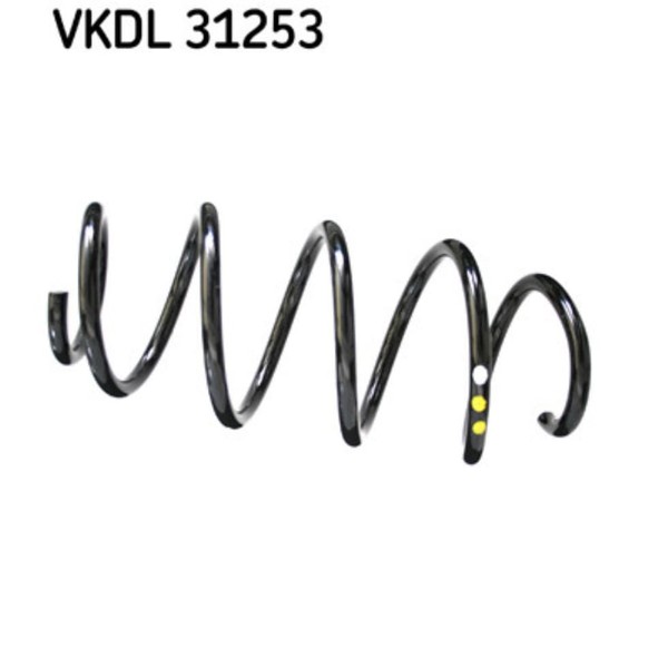 Fahrwerksfeder Skf Vkdl 31253 FüR Vw Jetta Iv Golf Plus V-image