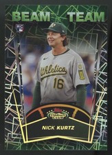 2025 Topps Stadium Club Nick Kurtz RC Beam Team SSP #BT-7