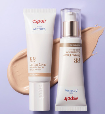 ESPOIR With AESTURA Derma Cover Blemish Balm 40g SPF50+ PA++++ 2colors K-Beauty