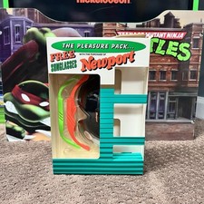 Newport Sunglasses NEW OLD STOCK Vintage 90s Tobacco Interchangeable Arms