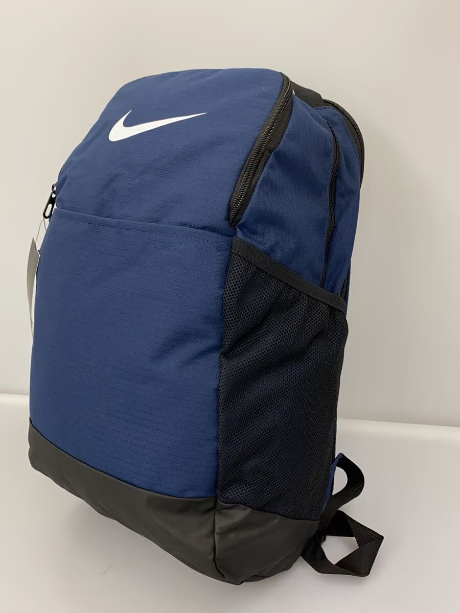 NIKE Backpack, Polyester, NVY, Solid Color, BA595… - image 2