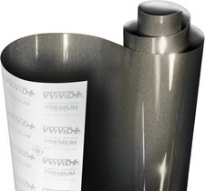 VViViD Ultra Gloss Candy Charcoal Grey Vinyl Car Wrap 1.5ft x 5ft,