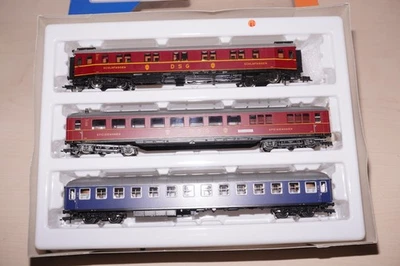 RF17] Roco H0 3er Wagen Set DSG Speisewagen + Schlafwg. + Bcüm in OVP von 44137 - Bild 1 von 3