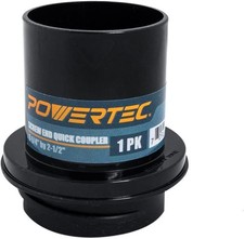 POWERTEC 70191 Szybkozłącze końcówki śruby do węża 2-1/2" - adapter gwintowany lewostronny