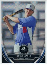 2013 Bowman Platinum Corey Seager X-Fractor #BCP41