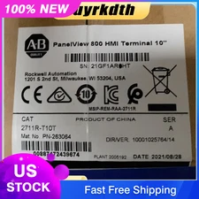 Brand New Allen-Bradley 2711R-T10T Touch Screen Panel Expedited Shipping