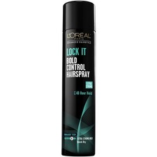 L  oreal Paris Lock It Bold Control Hairspray Strong Hold 8.25oz 3 Pack