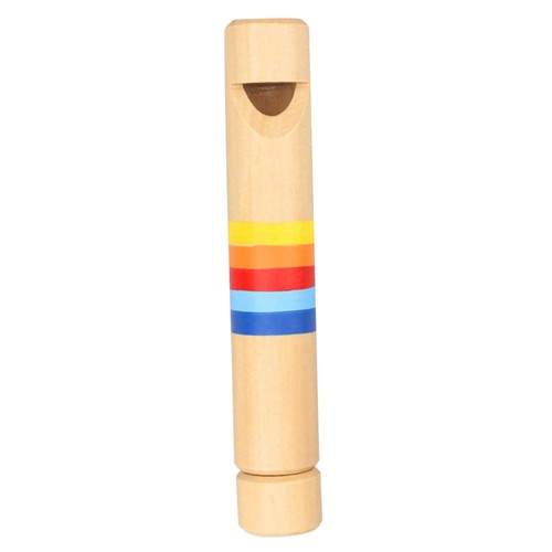 2 Pcs Pulling Wooden Flute Toys Preschool Child Instrument Toddler - Bild 6 von 12