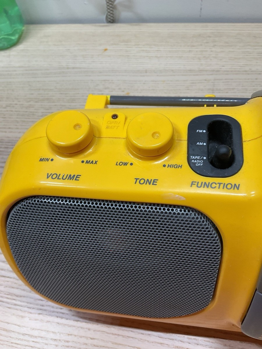 Vintage Sony Sports CFS-904 Mega Bass Portable Radio Cassette