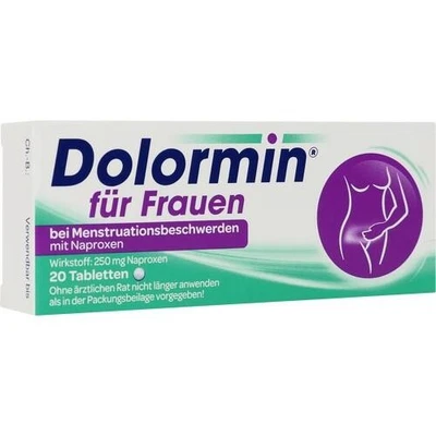 KENVUE GERMANY GMBH (OTC) DOLORMIN für Frauen Tabletten 20 St. PZN 02434091