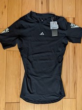 Adidas 3SSB Basketball Compression Tight Fit Shirt NEW Mens Small NWT Techfit