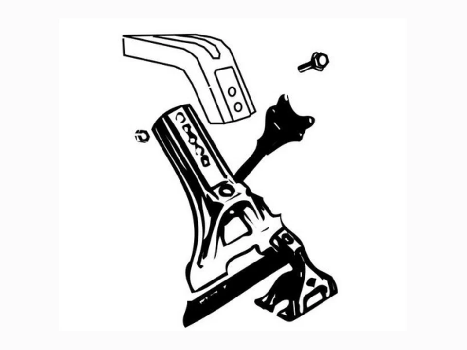 CESTO PORTAPACCHI PORTABAGAGLI PER LADA NIVA CON ATTACCO A GRONDINA 132 X 124 - Immagine 3 di 4