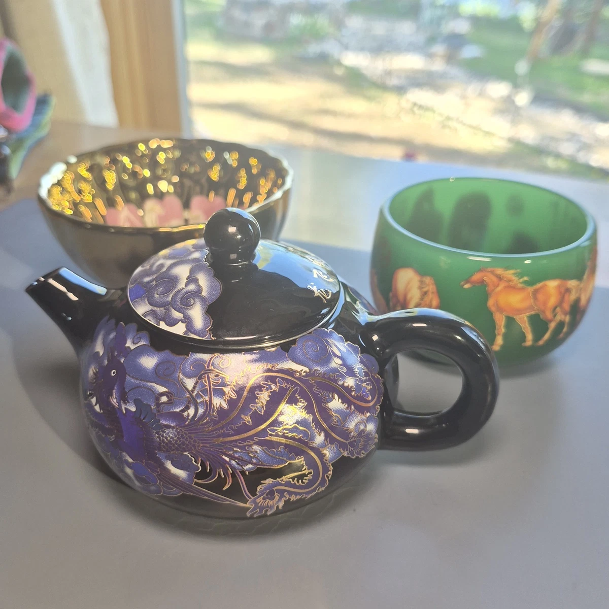Dragon Tea Set In Collectible Chinese Teapots & Tea Sets 1900-Now