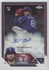 2023 Topps Chrome Update Auto Grant Anderson #AC-GAN Auto 16s2