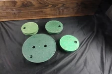 RainBird NDS Replacement 7" 6" 10" 6.25" in. Round Valve Box Cover Green ICV