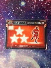 2021-22 UD Credentials Star of The Night #3S-9 Tyler Bertuzzi