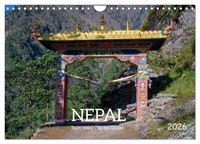 Nepal Tsum Valley - Tal Des GlüCks (Wandkalender 2026 DIN A4 Quer), Calvendo...