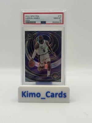 LeBRON JAMES 2022 Spectra ASIA PSA 10 POP4