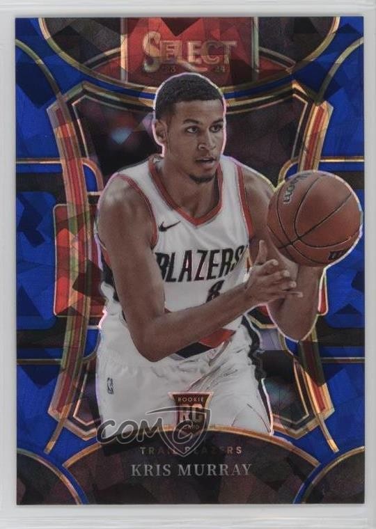 2023 Panini Select Mezzanine Level Blue Cracked Ice Prizm Kris Murray #306 0wp8