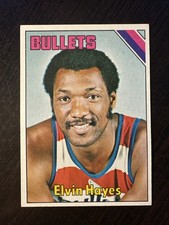 1975-76 TOPPS #60 ELVIN HAYES WASHINGTON BULLETS VG-EX *Hot Corner Vintage*