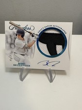 2025 Panini Flawless Baseball Bryce Rainer Draft Patch Autographs 1/1