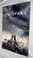 Glen Powell Signed 12x18 Photo Twisters