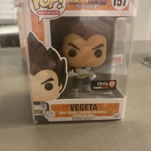 Funko Pop! Dragon Ball Z #157 Vegeta Black Hair GameStop Exclusive