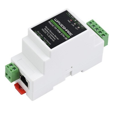 RS232 zu POE  Industry Rail Typ Serieller Server RS232 zu RJ45 Ethernet-Mo2280