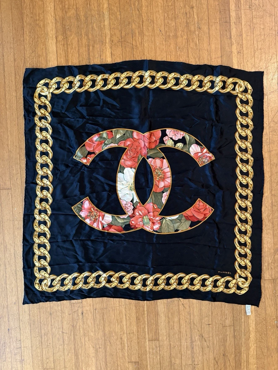 CHANEL Floral Scarves & Wraps for Women for sale | eBay
