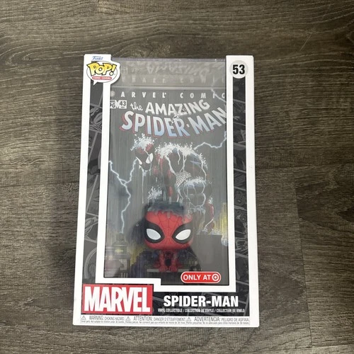 Funko Pop Comic Cover Spider-Man #53 Target Exclusive Amazing Spider-Man Figure