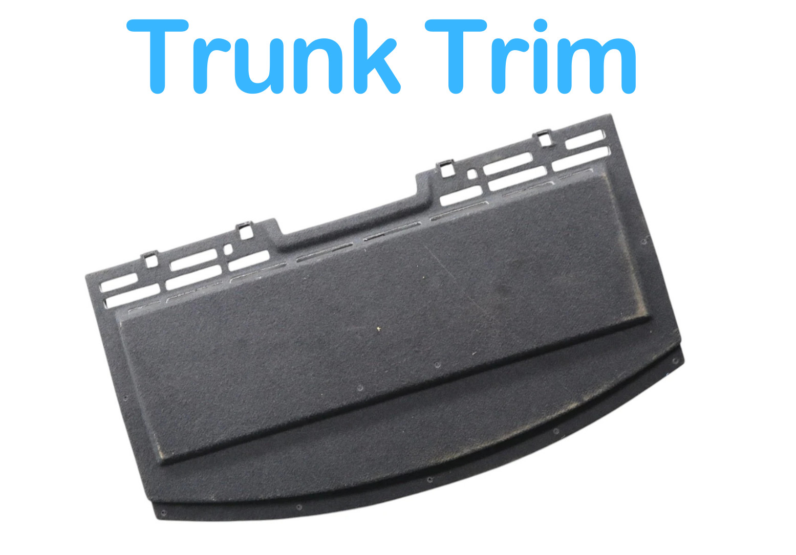03-10 Bentley Continental GT Coupe Rear Upper Trunk Liner Carpet Trim Panel Oem