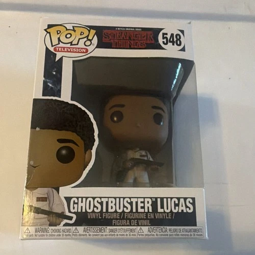 Funko Pop! Vinyl Stranger Things Ghostbuster Lucas #548 Television Figure