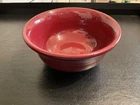 Fiestaware Maroon Burgundy Cinnabar Claret Serving Bowls 7 inch HLC