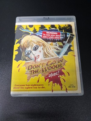Dont Go In The Wood Blu Ray/Dvd Vinegar Syndrome 1981/2015 RARE EX
