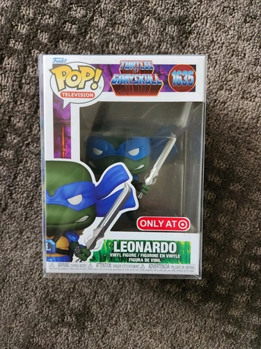 Funko Pop TMNT Turtles Of Grayskull Leonardo 1635 Target Exclusive With...