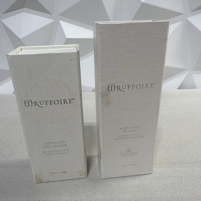 TRUFFOIRE Truffle Orchid Silk Mask 50g / White Truffle Milk Cleanser 60ml Set