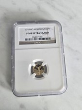 2010 1/20th Gold Proof Libertad Ngc Pf68
