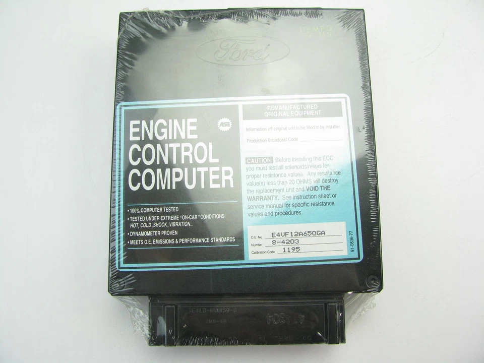 Módulo informático motor REMAN Kemparts 184-4203 ECM 1984-1985 Ford Mercury 302 V8 Foto 2 de 4