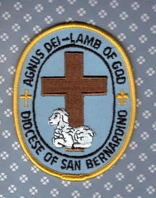 Catholic  Diocese of San Bernardino - Agnus Dei Lamb of God  -Mint-