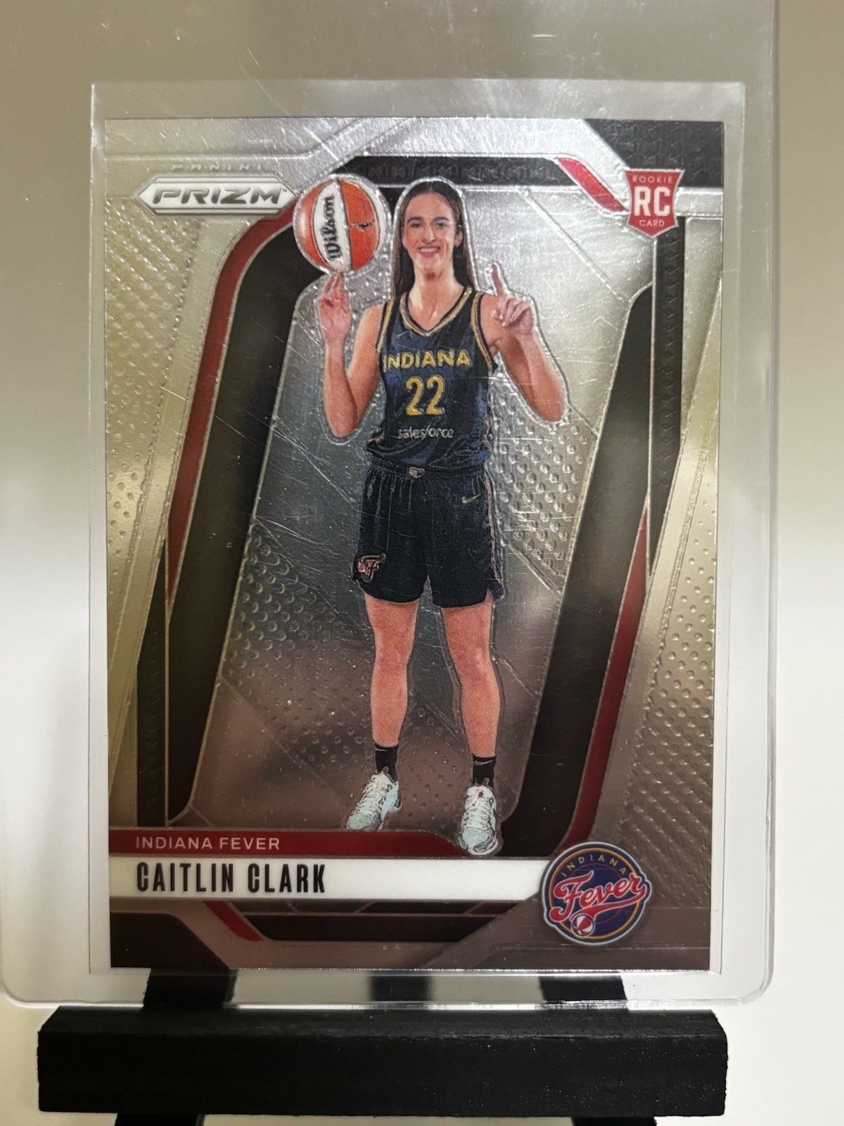 Caitlin Clark 2024 Panini Prizm #145 Rookie (RC) Indiana Fever
