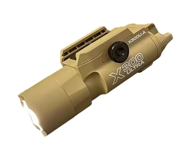Lampe tactique X300 Ultra beige pour rail Picatinny 20mm