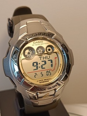 CASIO G-SHOCK G-7100 2821 E-DATA MEMORY ALARM QUARTZ MEN'S WATCH  New Battery 