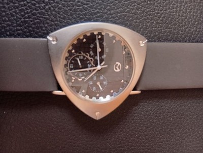 Mazda RE WATCH 2 Rotary Engine Wristwatch Silver Rare Limited 