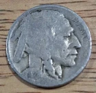 1928-D Buffalo Nickel - Actual Coin Shown