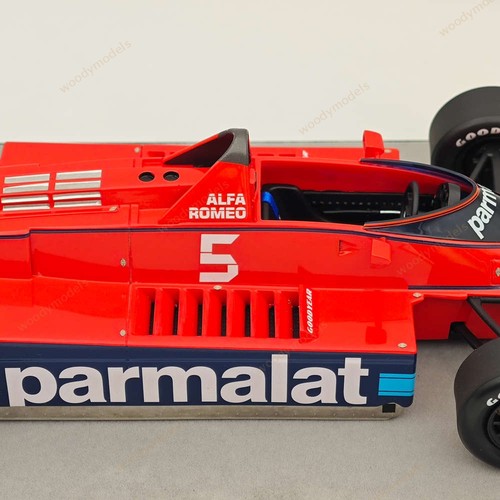 Tecnomodel 1/18 BRABHAM-Alfa Romeo BT48 ltalian GP Parmalat 1979 Niki Lauda #5 - Picture 7 of 11